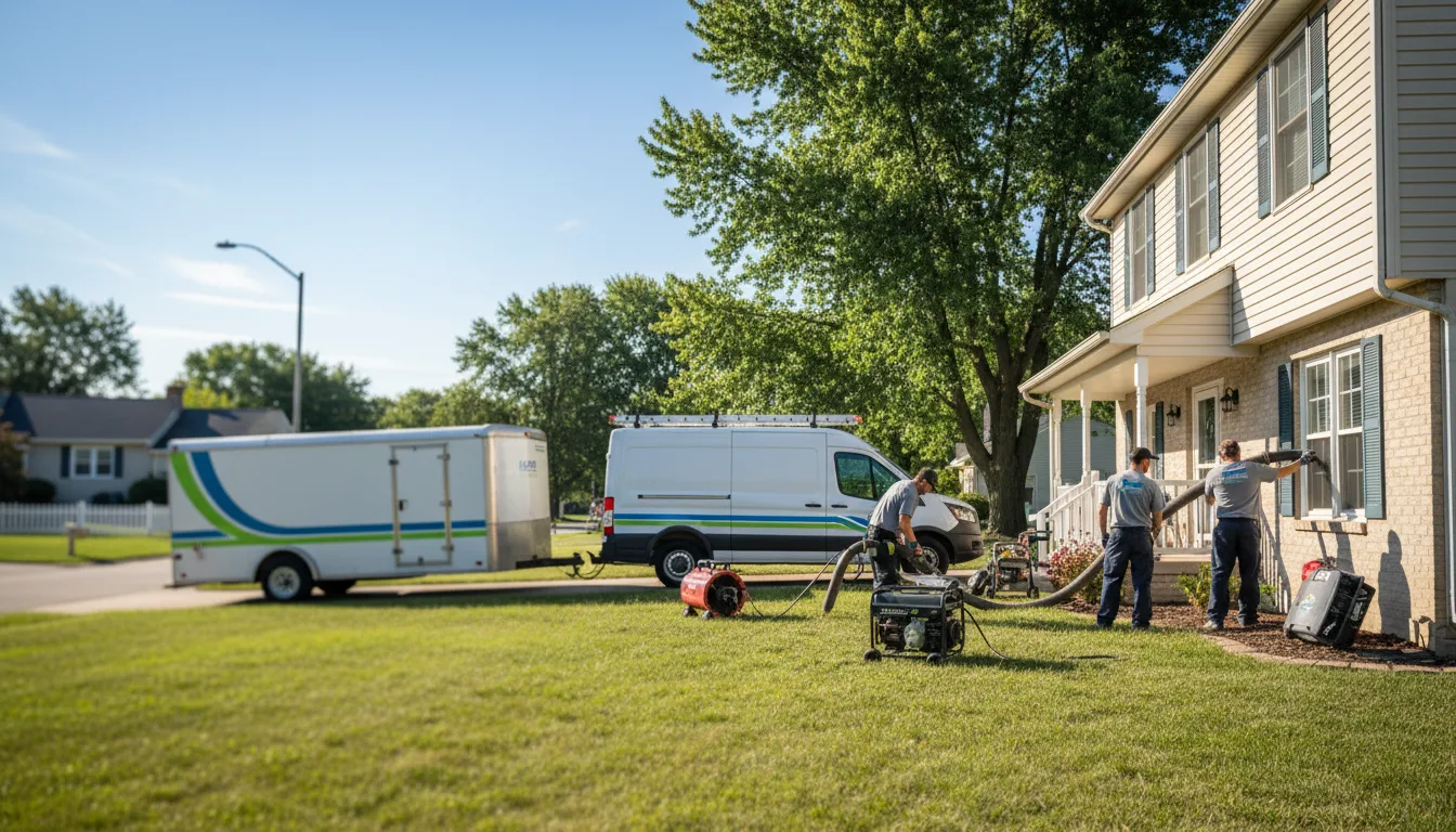 Flooded Basement Restoration And Cleanup With Repair in Okeana, OH near me